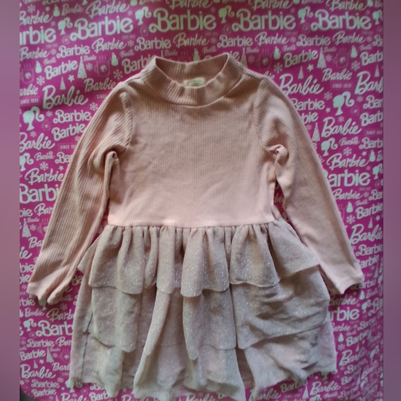 🎀Crewcuts Blush Tulle Party Layered Girls Dress Size 6 EUC & FREE GIFT - Picture 5 of 7